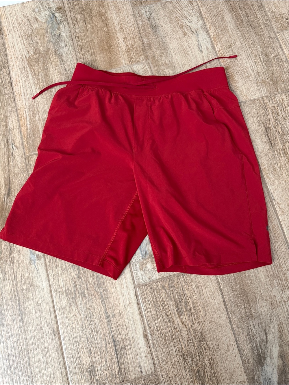 lululemon athletica Men's Red Athletic Shorts